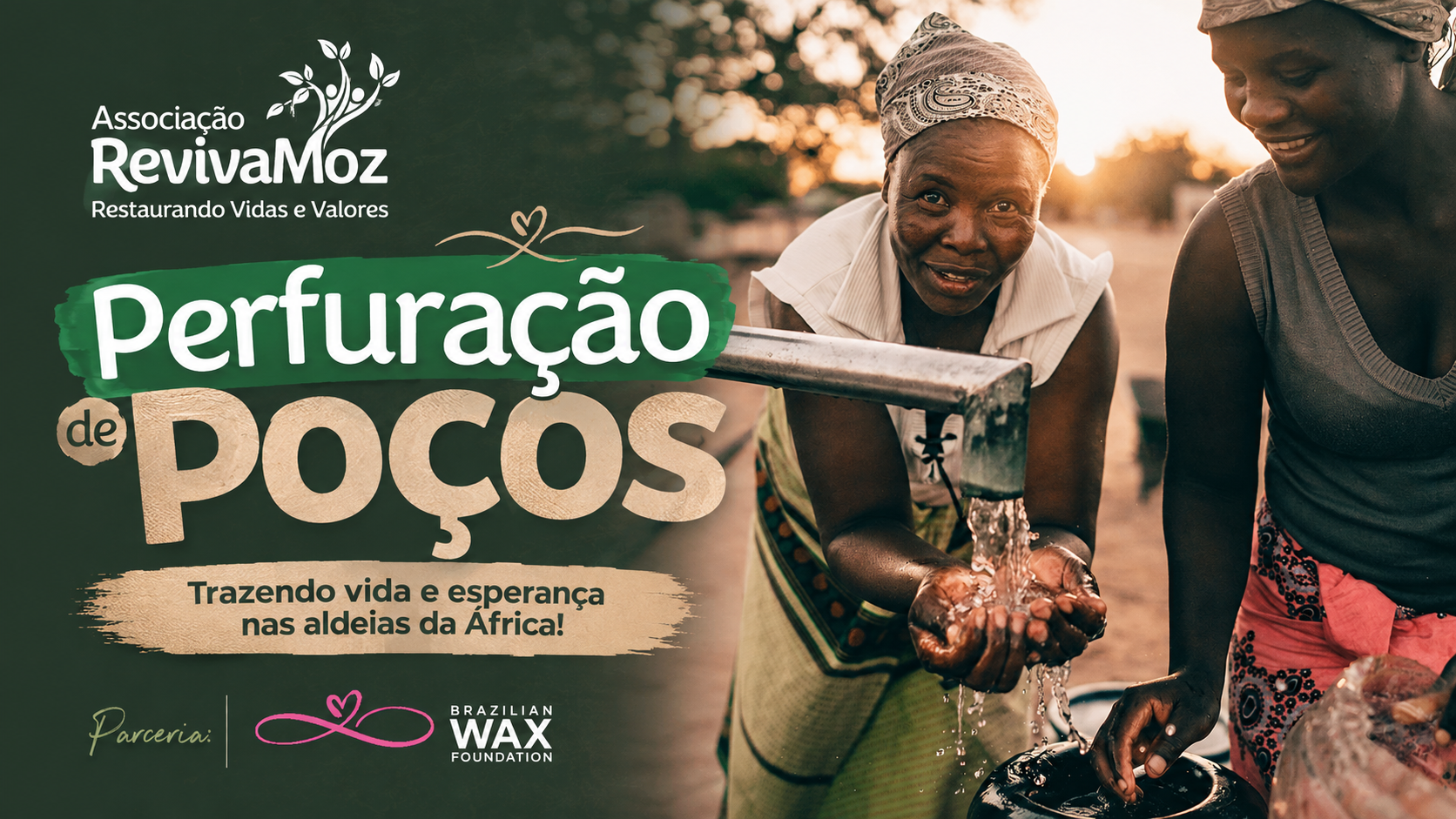 Perfuração de poços da Reviva Moz